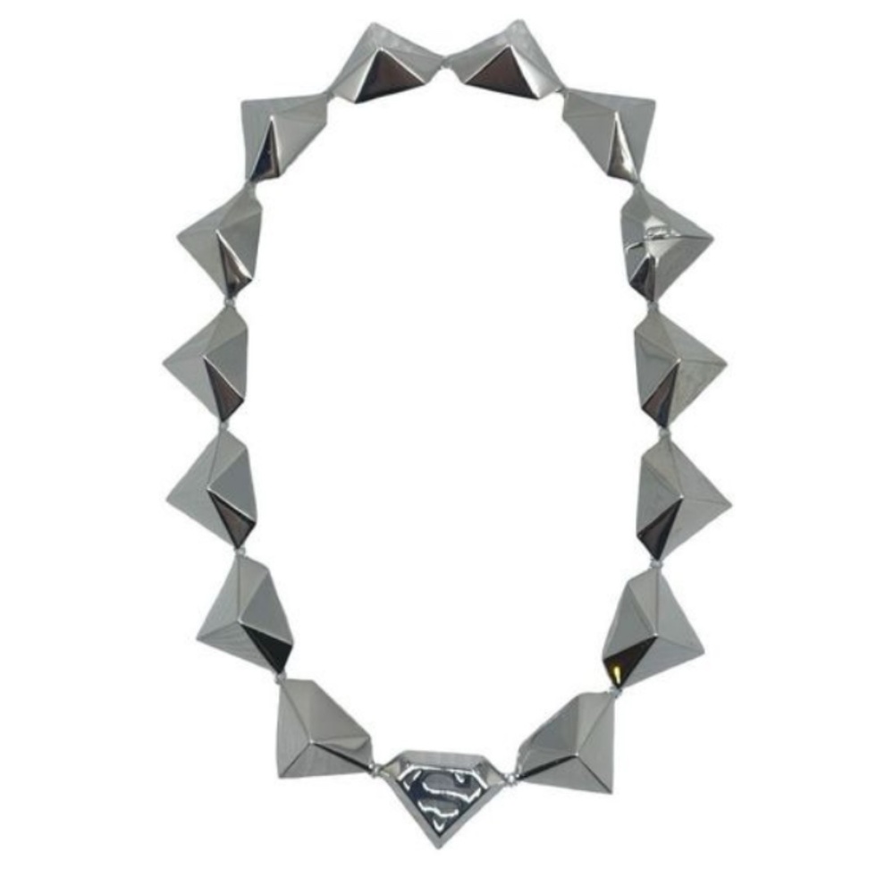 Noir jewelry X DC comics superman necklace